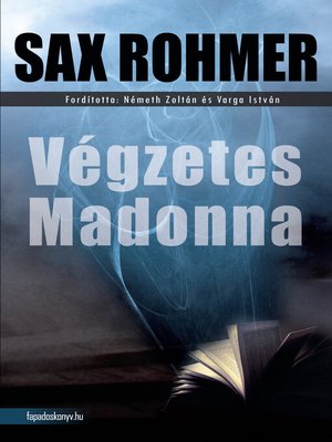 cover image of Végzetes Madonna